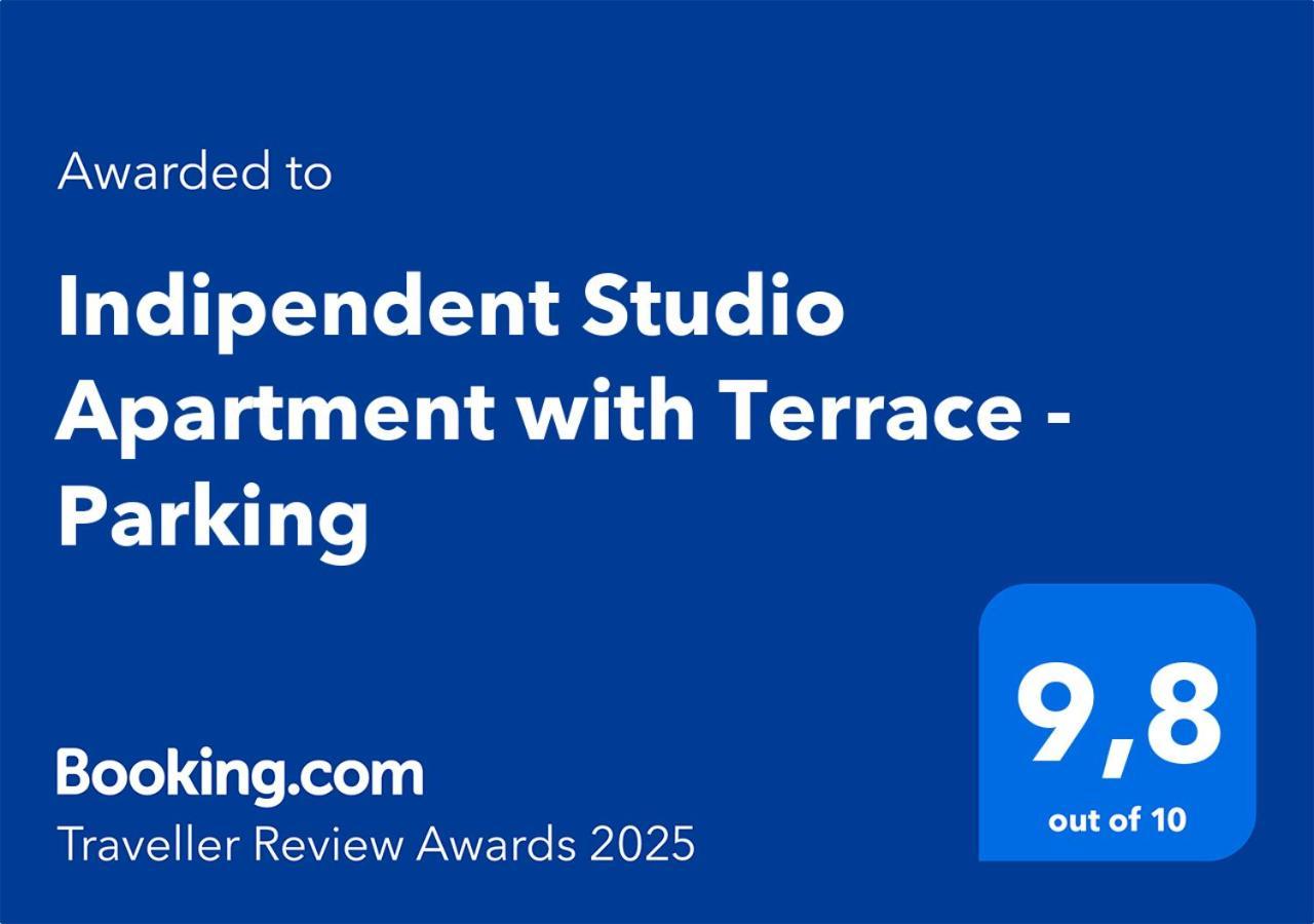 Indipendent Studio Apartment With Terrace - Parking Florence Luaran gambar